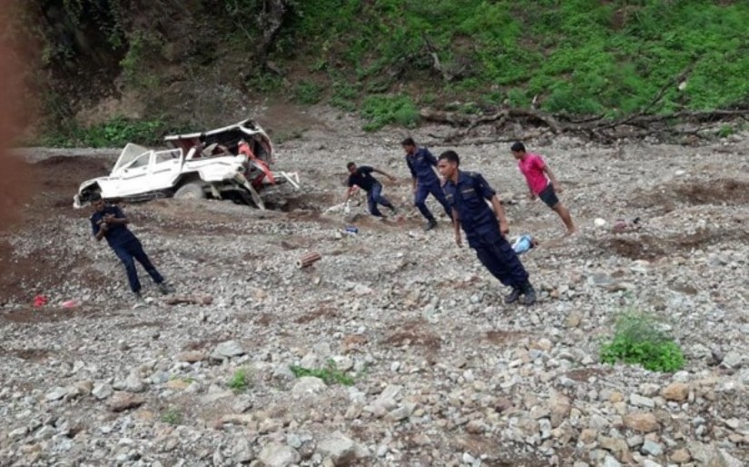 जहाँबाट जिप खस्योः जसले निल्यो १० जनाको ज्यान