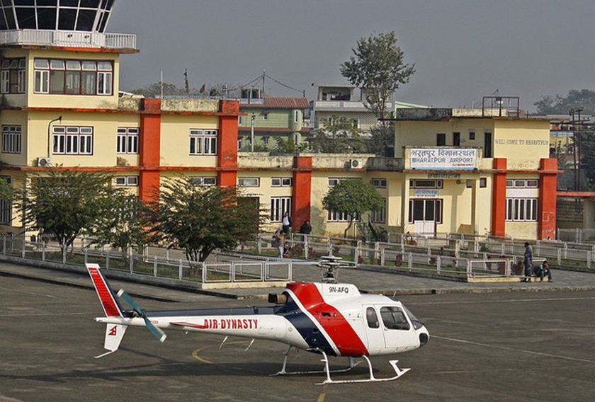 उपकरण थप्दै भरतपुर विमानस्थल