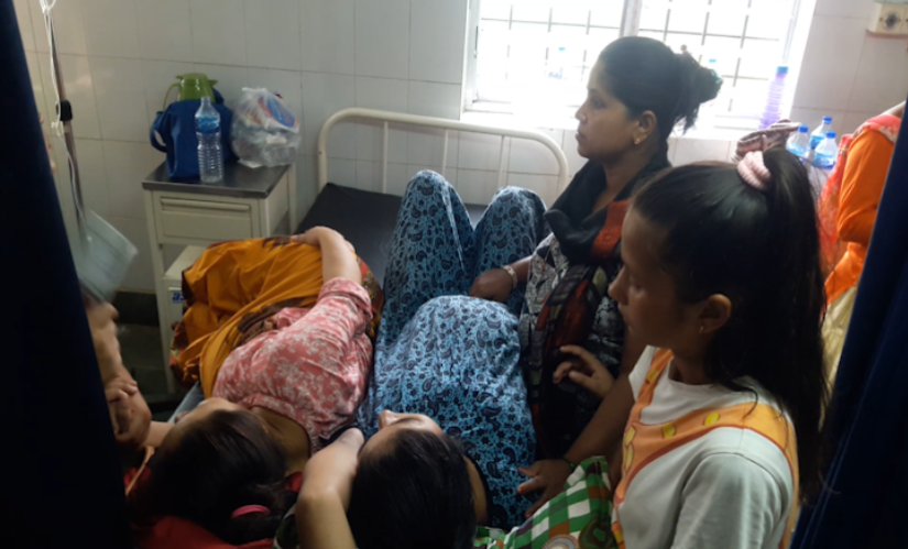 बीपी कोईराला स्वास्थ्य विज्ञान प्रतिष्ठान धरानमा विरामीको अत्याधिक चापका कारण समस्या