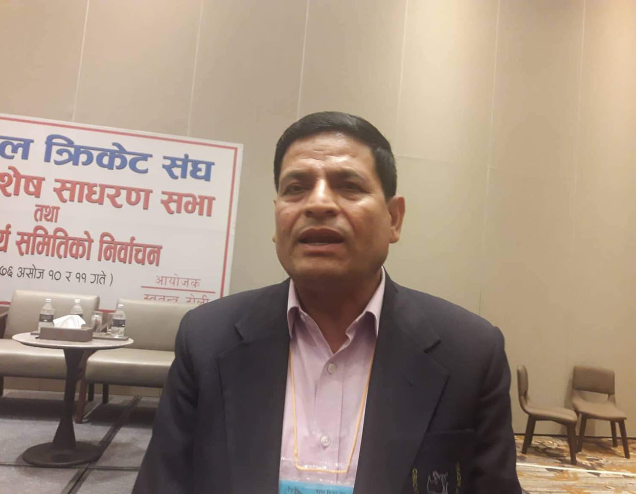 क्यानमाथि लगाएको प्रतिबन्ध छिट्टै फुकुवा हुने: अध्यक्ष चन्द