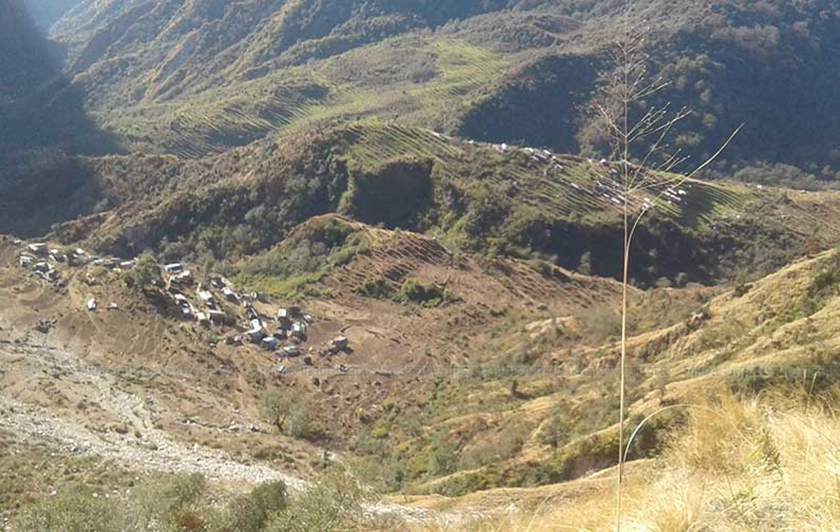 वडा कार्यालय पुग्नै तीन दिन हिड्नु पर्ने बाध्यता