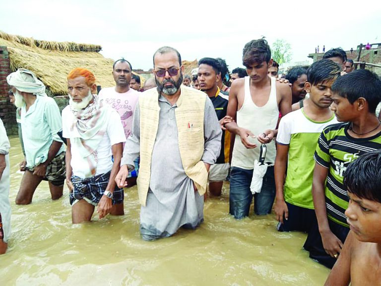 भारतीय ‘बाँध’ले नेपाली बस्ती डुबानमा