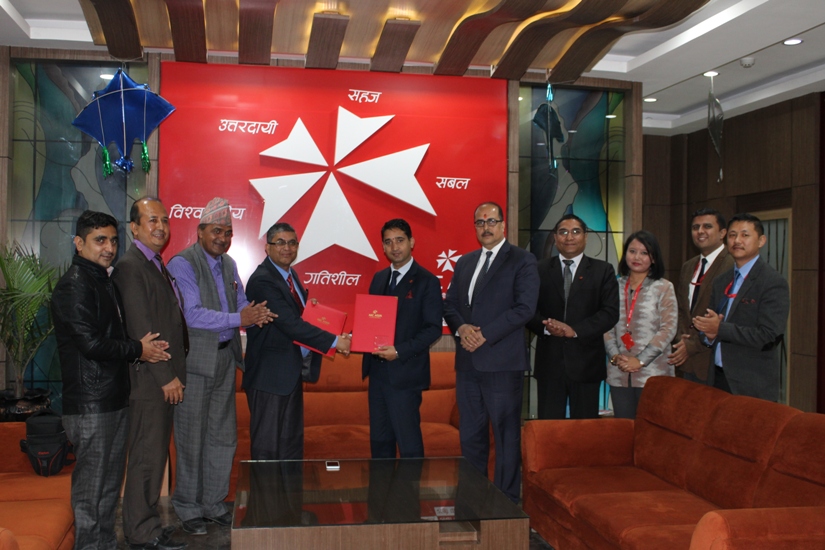 एनआईसि एशिया बैंक र सामुदायिक विद्युत उपभोक्ता राष्ट्रिय महाँसघ नेपालबीच सम्झौता