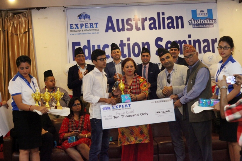 भरतपुरमा एक्सपर्टको भव्य अष्ट्रेलियन एजुकेशन सेमिनार, एक हजार बढि विद्यार्थी सहभागि