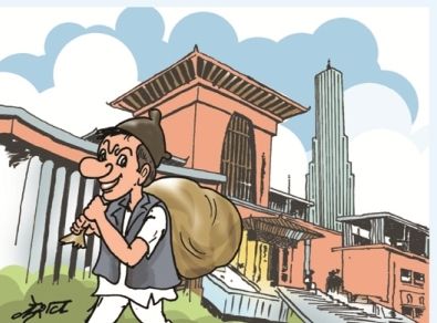 जुवाकाे खालमा महेन्द्रकाे लाइटर !