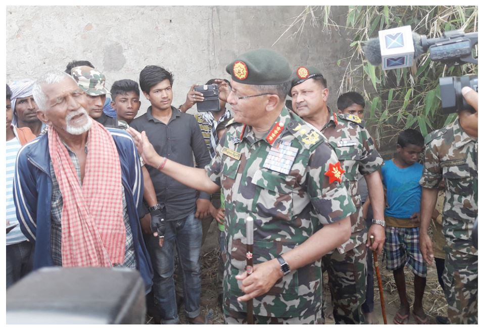 ‘प्रधानसेनापतिज्यू वर्षात्अघि नै घर बनाइदिनूस्’