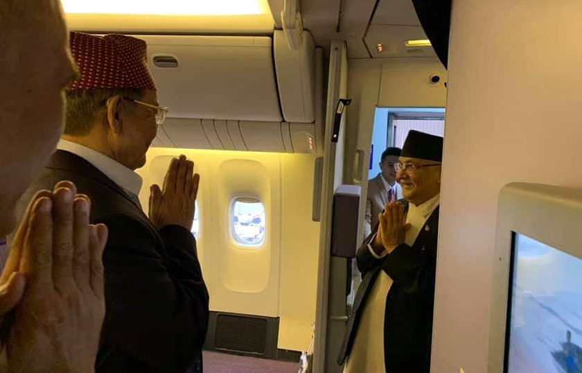थाइल्यान्ड हुँदै प्रधानमन्त्री आज स्वदेश फर्किदैं
