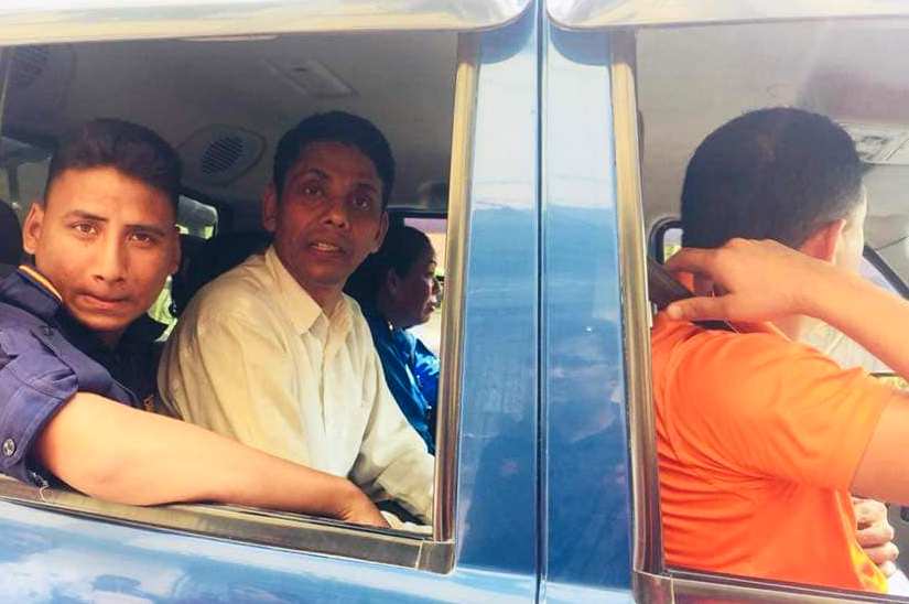 पक्राउ परेका प्रकाण्डलाई थुनामा राख्न अदालतबाट पाँच दिनको म्याद