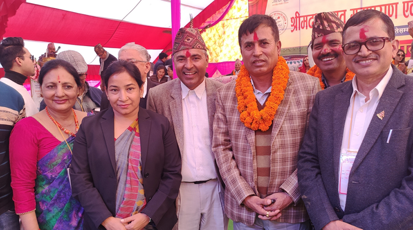 रंगशाला निर्माणका लागि ३५ करोड संकलन, बामदेव गौलीद्वारा १ करोड १२ लाख  सहयोग
