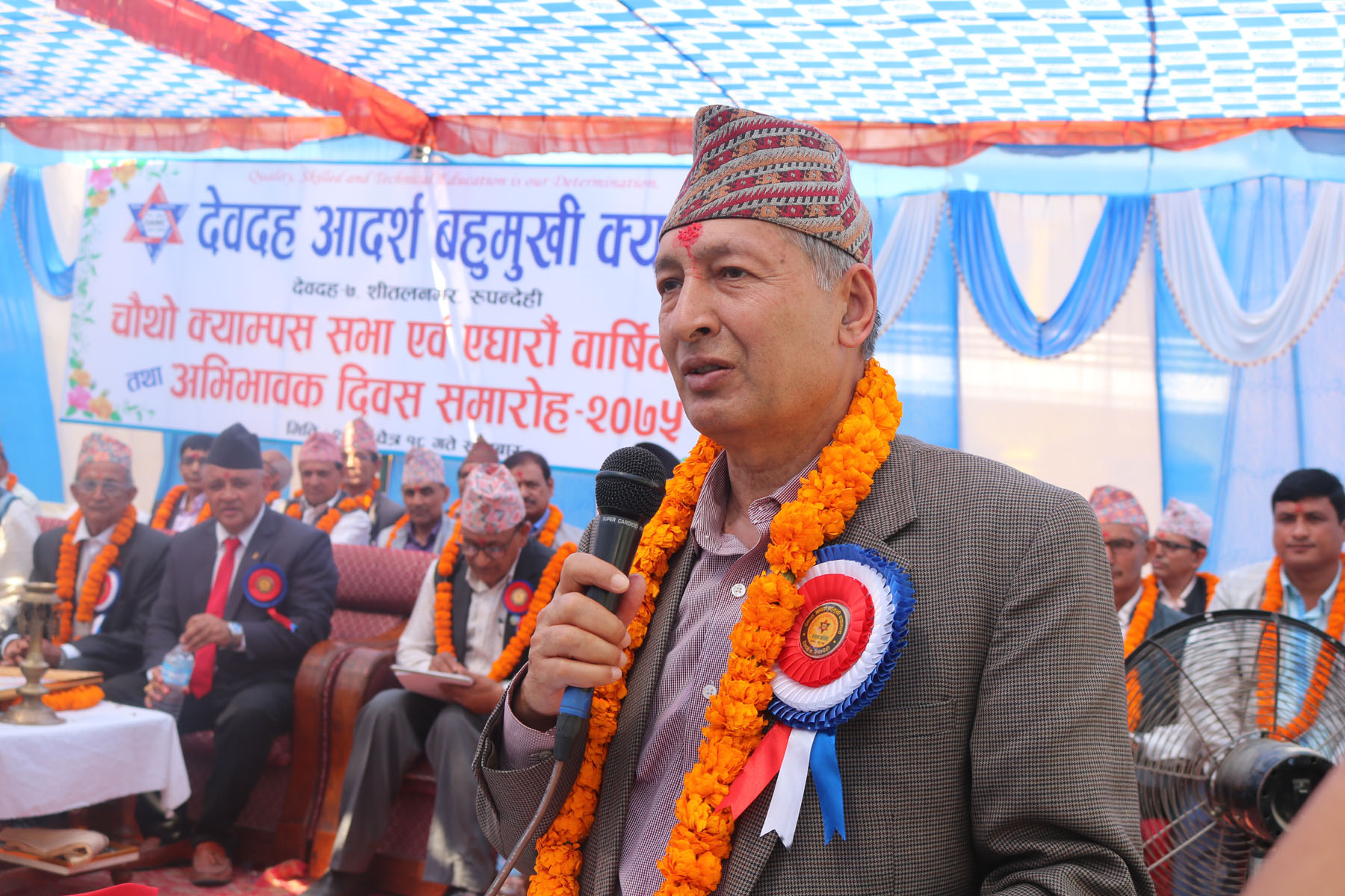 लुम्बिनीमा विदेशी लगानी गर्न तयार छन् : अर्थमन्त्री खतिवडा