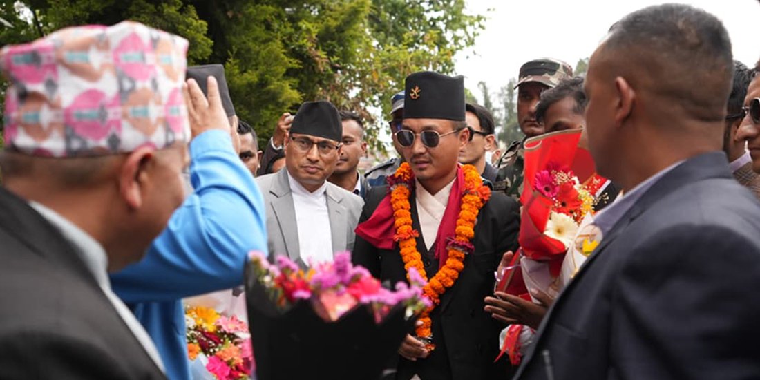 सशस्त्र प्रहरीलाई व्यावसायिक र दक्ष बनाउन सरकार प्रतिवद्ध छः गृहमन्त्री गुरुङ