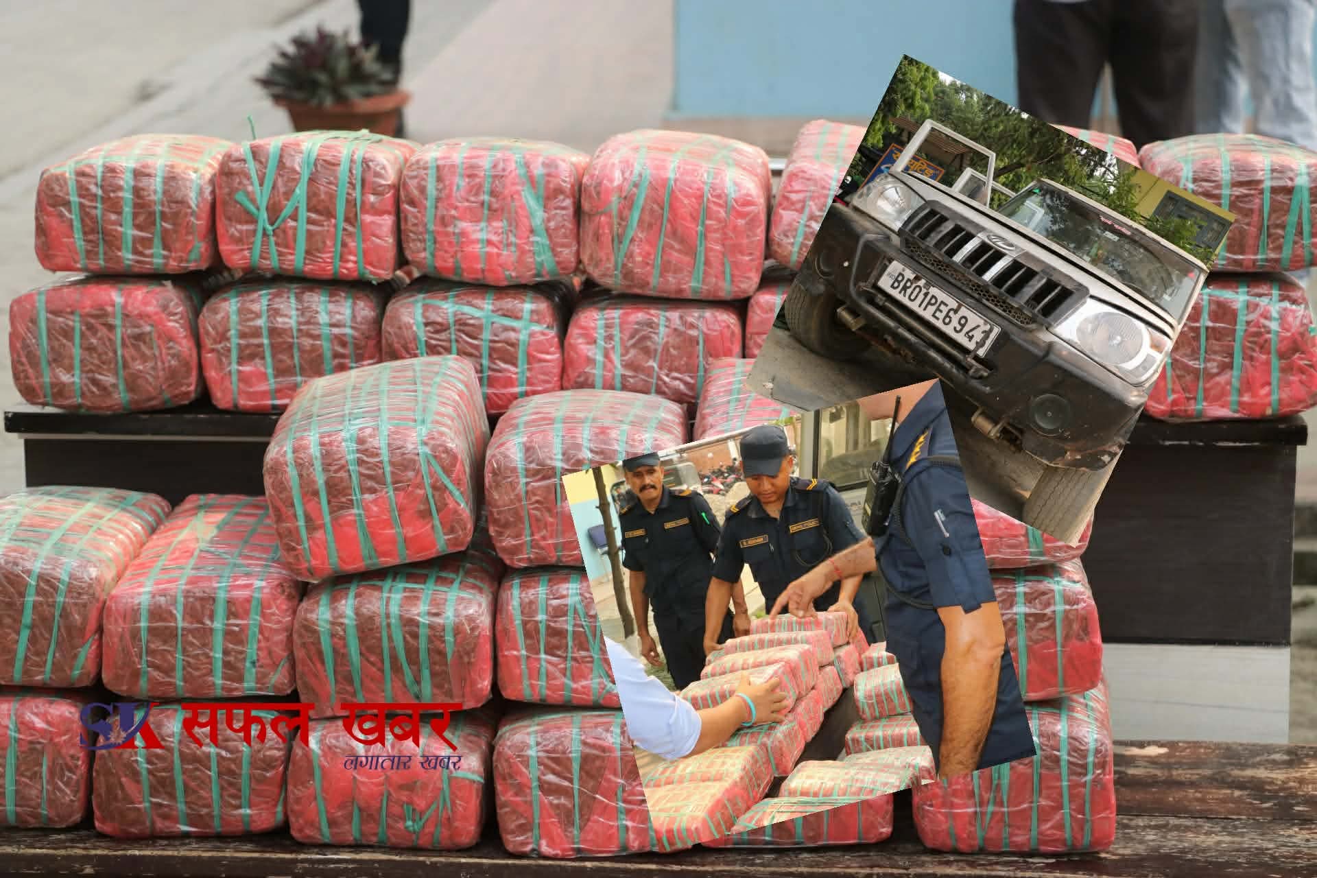 चितवनमा १५.१६५ केजी गाँजासहित एक जना पक्राउ