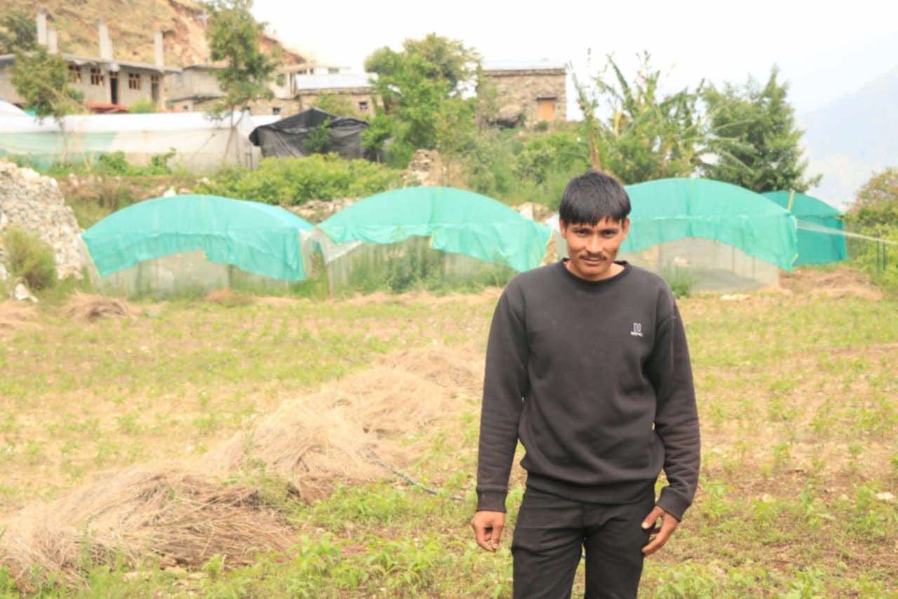 'इकोहिमाल' को प्रेरणाले बनायो बिकास शाही लाई सफल किसान