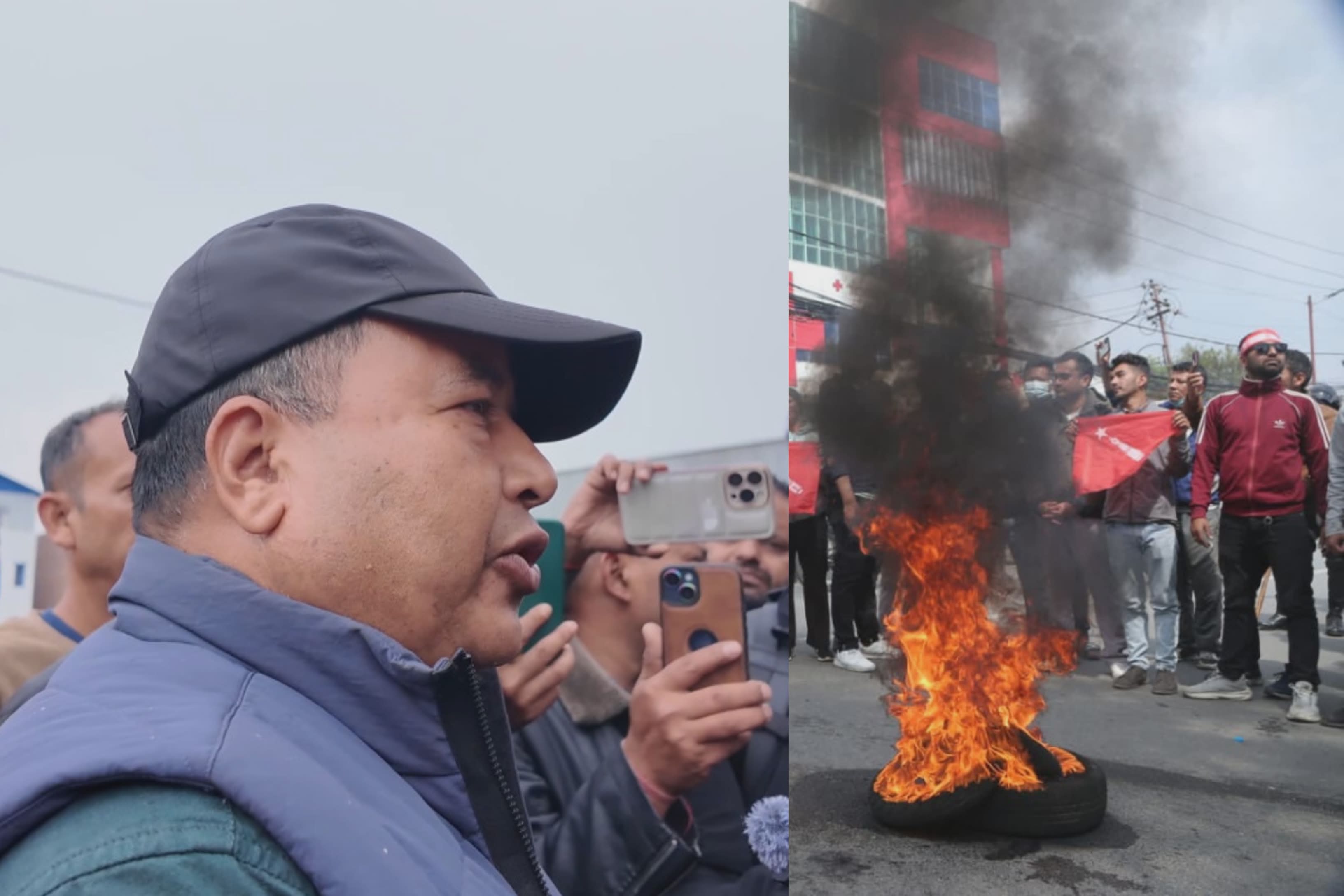 ओलीको पक्राउको विरोधमा एमालेद्वारा दिउँसो ३ बजे ७७ जिल्लामै शसक्त विरोध प्रदर्शनको आह्वान