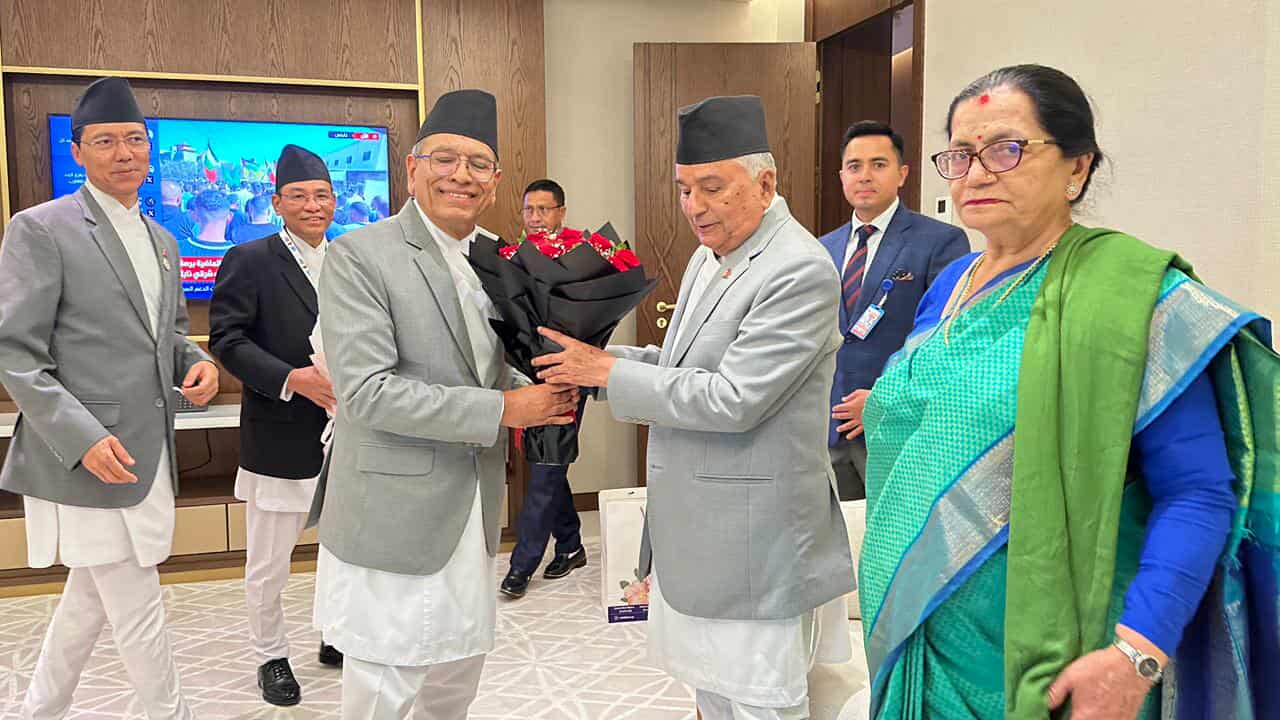 राष्ट्रपति पौडेल ‘सामाजिक विकासका लागि दोस्रो विश्व शिखर सम्मेलन’मा सहभागी हुन दोहामा