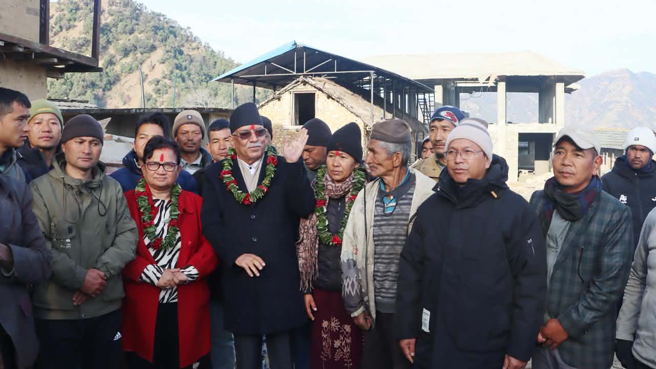 प्रचण्ड : ‘टुरिष्ट’ होइन, ‘कर्मभूमि’का उम्मेदवार