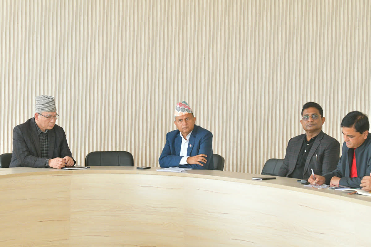 नेकपा एमालेको सचिवालय बैठक शुरु