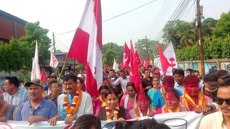 जीत पक्का भएपछि पाँच दलीय गठबन्धनले भोलि भरतपुरमा विजय र्याली निकाल्दै