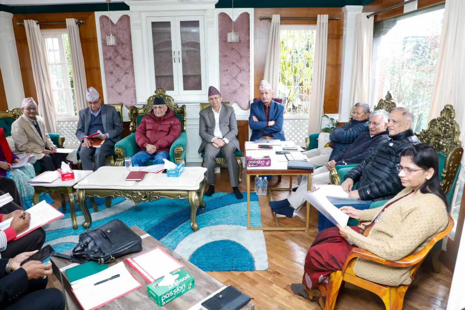 गुण्डुमा सुरु भयो एमालेको सचिवालय बैठक