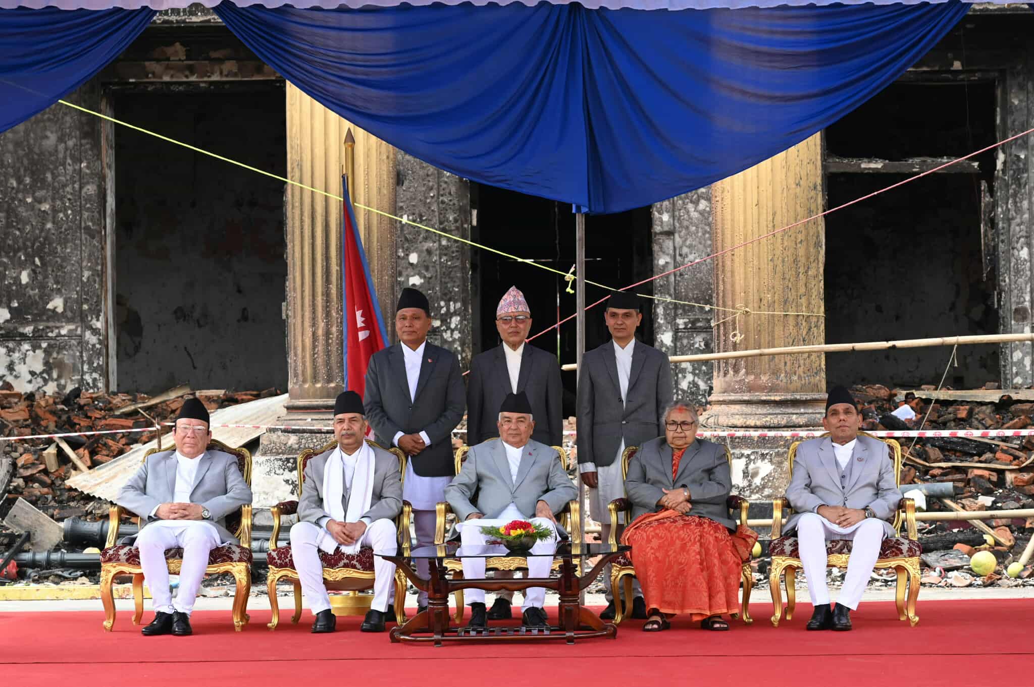 मन्त्रीहरूको शपथमा सभामुख र उपसभामुख अनुपस्थित