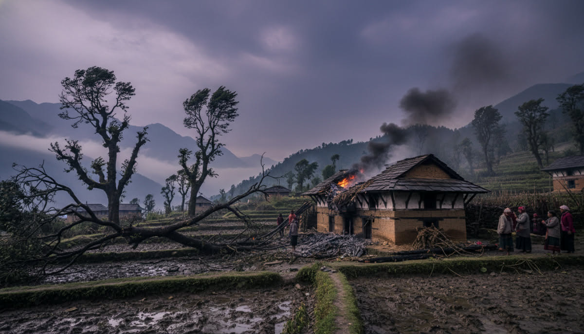 देशभर पछिल्लो २४ घण्टामा ७३ विपद्का घटनाः ४ जनाको मृत्यु, साढे २ करोडभन्दा बढीको क्षति