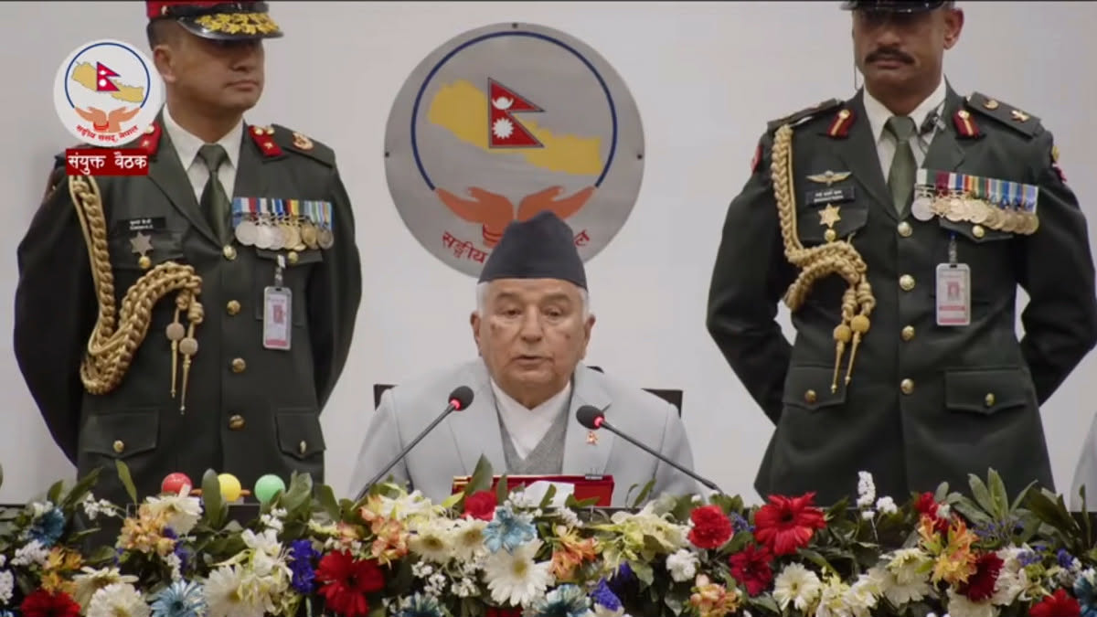 राष्ट्रपतिको सम्बोधन- सरकार जनताले प्रकट गरेको मर्म, भावना र चाहना चल्नुपर्छ