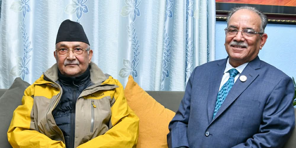 केपी ओली र प्रचण्डबीच अस्पतालमै भेटवार्ता
