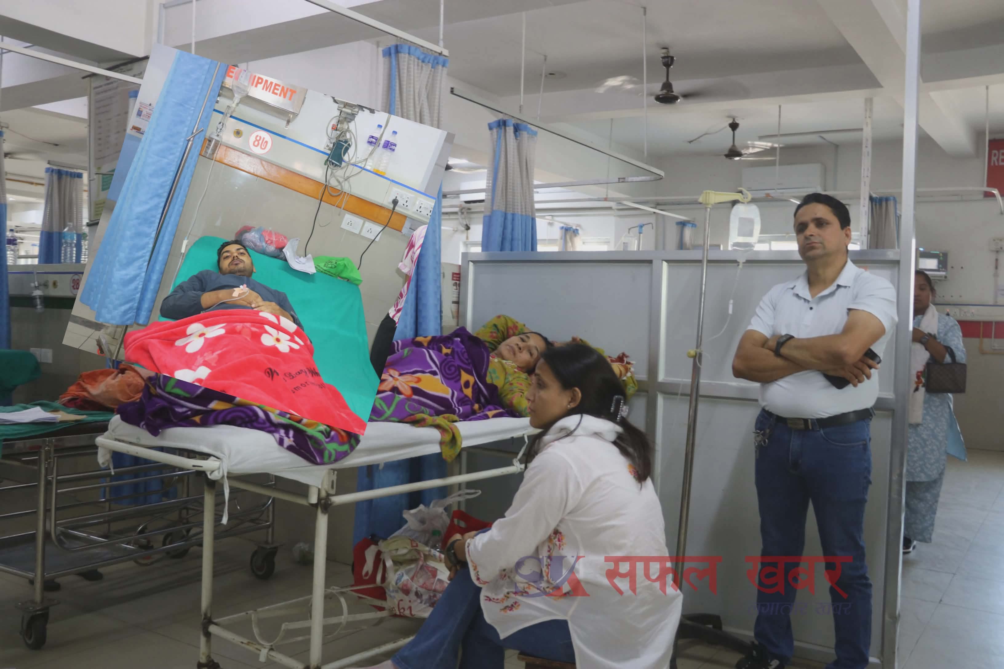 भरतपुरमा विषाक्त खानाका कारण ९३ जना बिरामी, ५० जनाको उपचार हुँदै