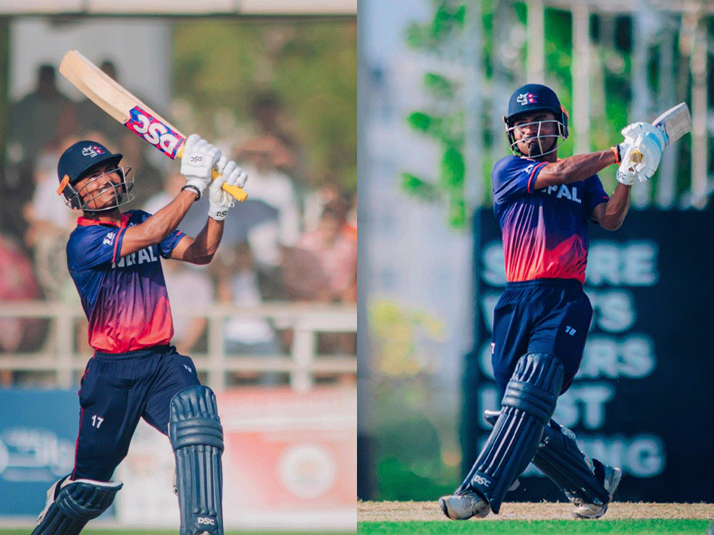 युएइविरुद्ध रोहित पौडेलको सानदार शतक