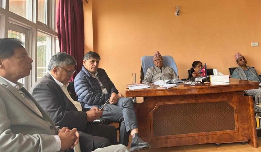 एकीकृत समाजवादीको सचिवालय बैठक चम्पादेवीमा