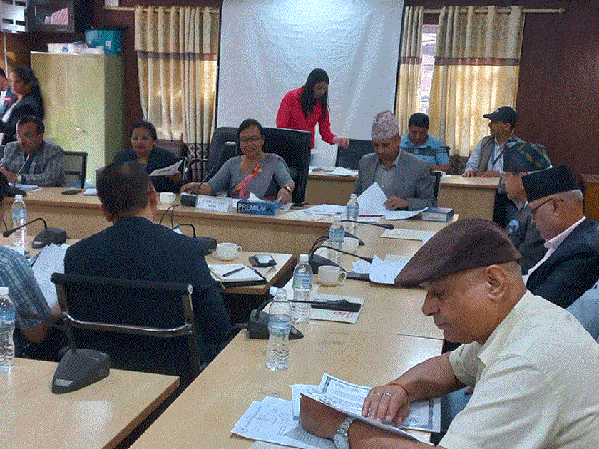संसदीय सुनुवाइ समिति सभापतिको निर्वाचनका लागि आज मनोनयन दर्ता हुँदै