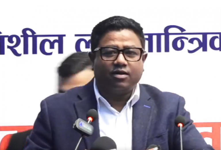 प्रगतिशील लोकतान्त्रिक पार्टीको प्रवक्तामा सन्तोष परियार