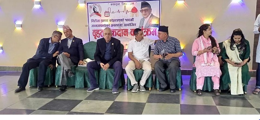 गिरिजाबाबुको जस्तो निर्णय क्षमता सबै नेतामा हुँदैन् : डा शशाङ्क कोइराला