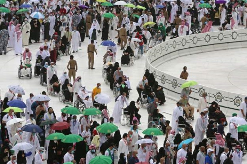 साउदी अरबले हजमा  १० लाखलाई सहभागी हुन अनुमति दिने