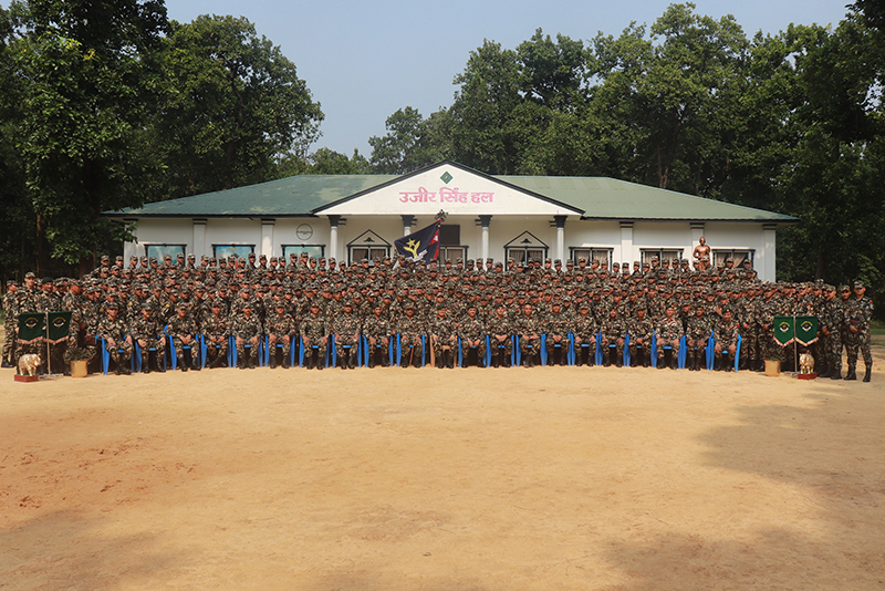 संयुक्त अभ्यासका लागि सैनिक टोली भारत हिँड्यो