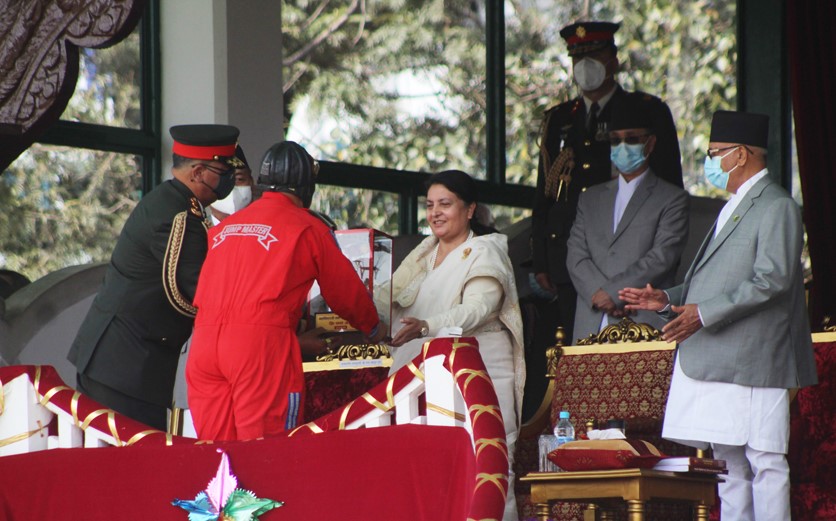 नेपाली सेनाले महाशिवरात्रि एवं सेना दिवस मनाउँदै