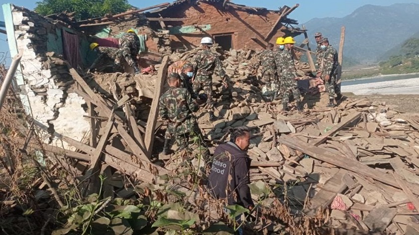 जाजरकोट भूकम्प : आठबिसकोटमा जिल्लाबाहिरका तीन जनाको मृत्यु