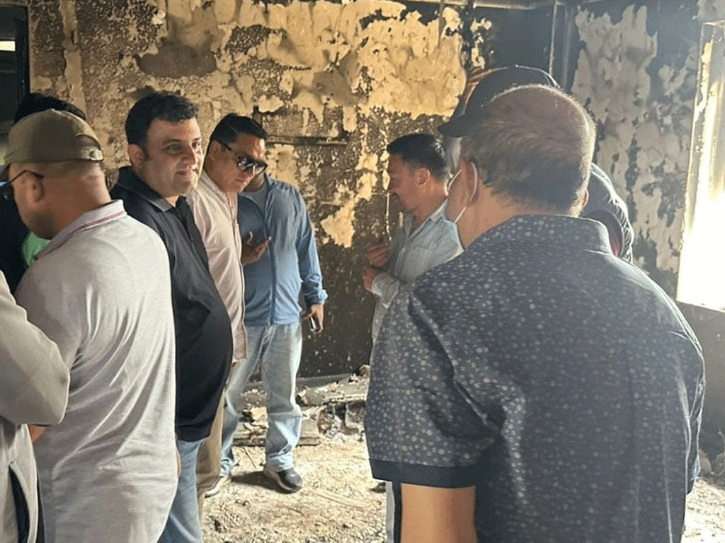 एमाले महासचिव पोखरेलसहितका नेताहरूले गरे पार्टी कार्यालय अनुगमन