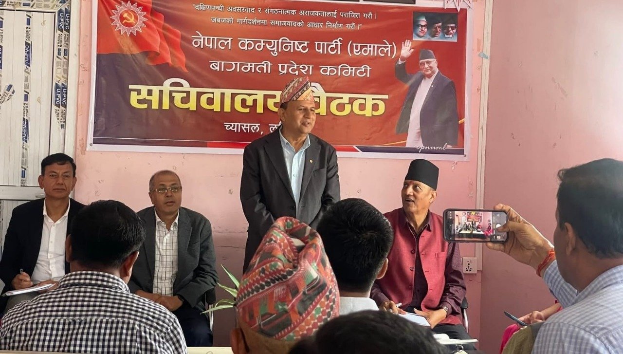 पार्टीका आन्तरिक विषय सम्बन्धित फोरममा मात्र छलफल गर्न महासचिव पोखरेलको निर्देशन