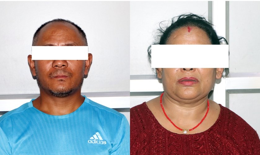 सात लाख बराबरको गरगहना र नगद चोरी गरेको आरोपमा दुई जना पक्राउ