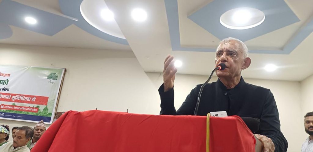 कांग्रेस व्यवहारिक रुपमा फुटिसक्यो : शशांक कोइराला
