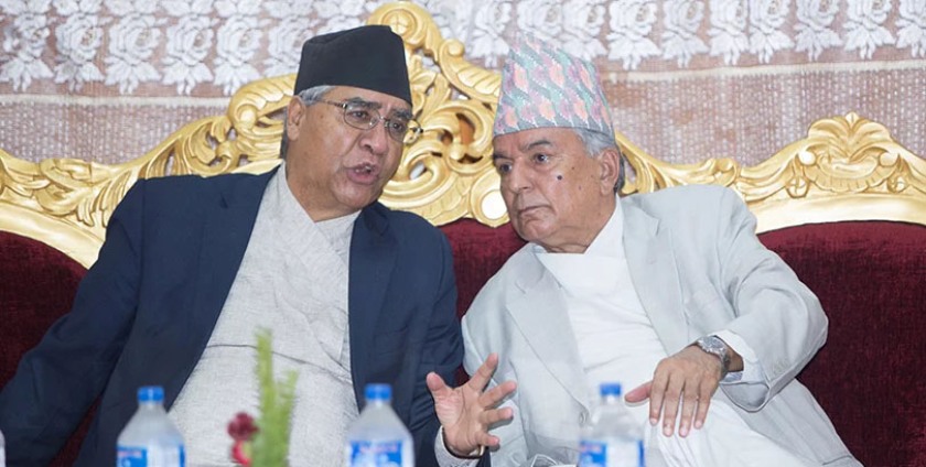 नेपाली कांग्रेसको पदाधिकारी बैठक बस्दै