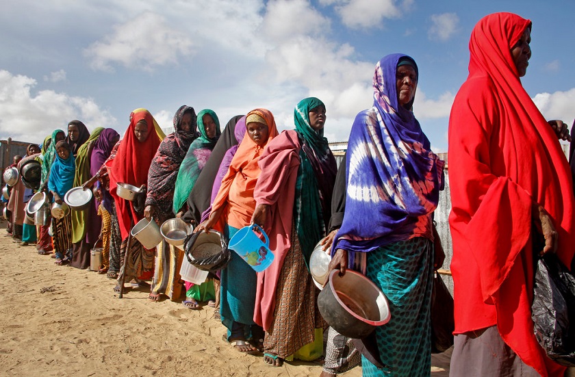 करिब ६० लाख सोमालियाली खाद्य संकटमा