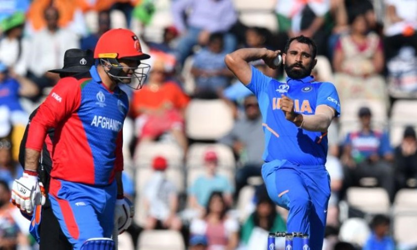 एकदिवसीय विश्वकप क्रिकेट : शामीको ह्याट्रिक, अफगानिस्तान भारतसँग ११ रनले पराजित