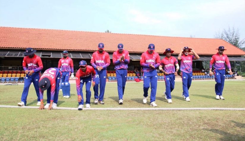 चीनविरुद्ध नेपाल  दोस्रो ओभरमै १० विकेटले विजयी