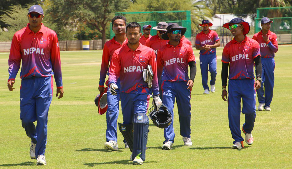 विश्वकप एशिया फाइनलका लागि १४ सदस्यीय नेपाली क्रिकेट टोलीको घोषणा