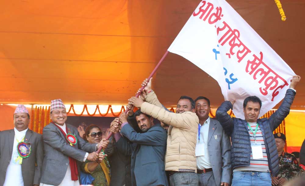 आठौँ राष्ट्रिय खेलकुदको तयारी ४० प्रतिशत