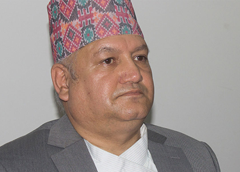 सुनिल थापा कांग्रेसमा प्रवेश गर्दै