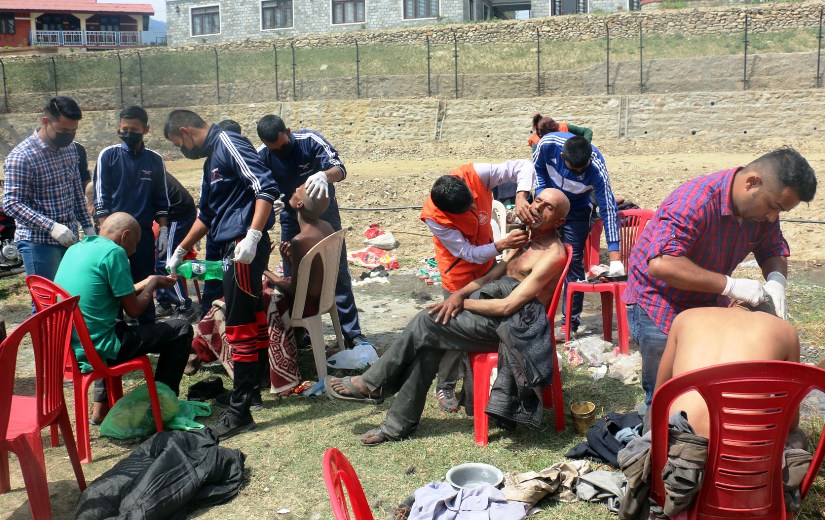 बेवारिसेको सेवामा स्थानीय युवा