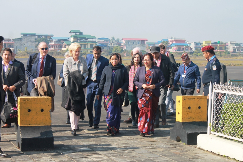 खुशी हुँदै फर्कनुभयो राजकुमारी एस्ट्रिड